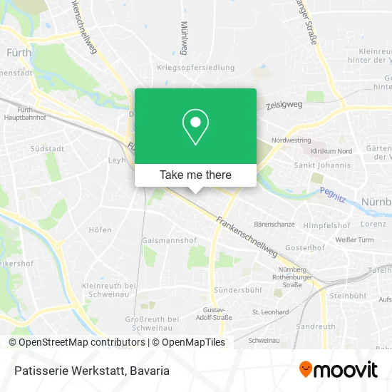 Карта Patisserie Werkstatt