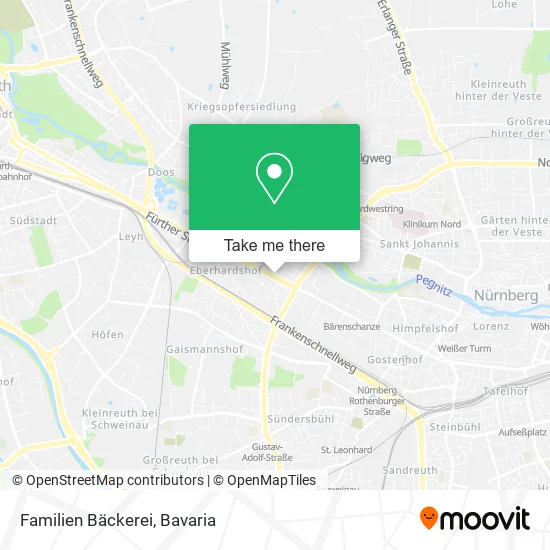 Familien Bäckerei map