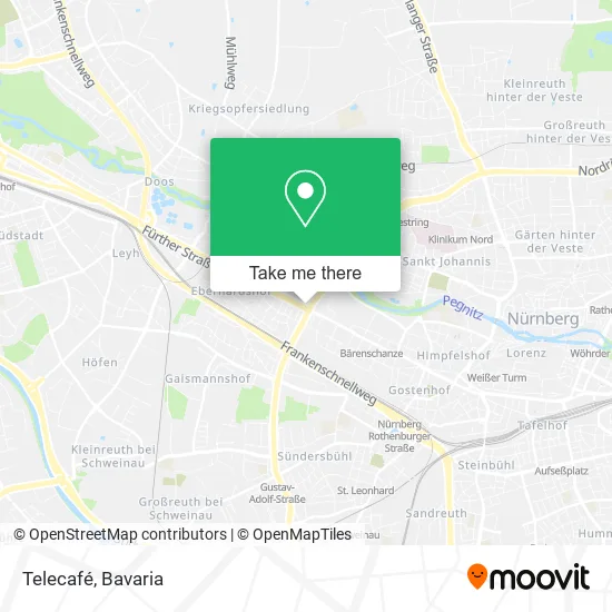 Карта Telecafé