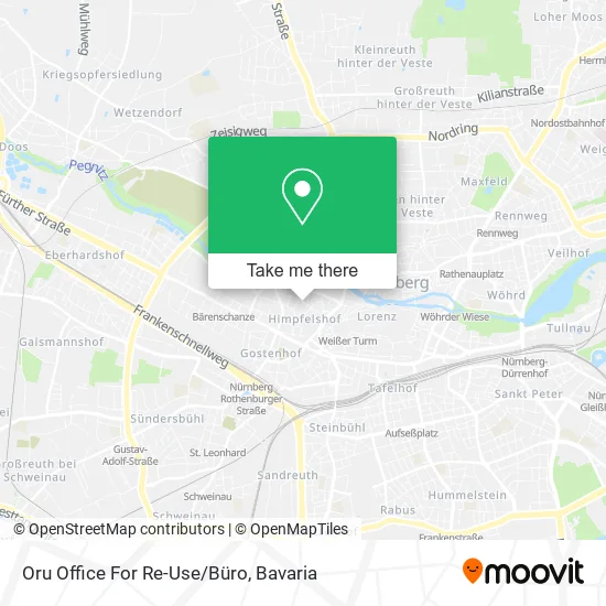 Карта Oru Office For Re-Use/Büro