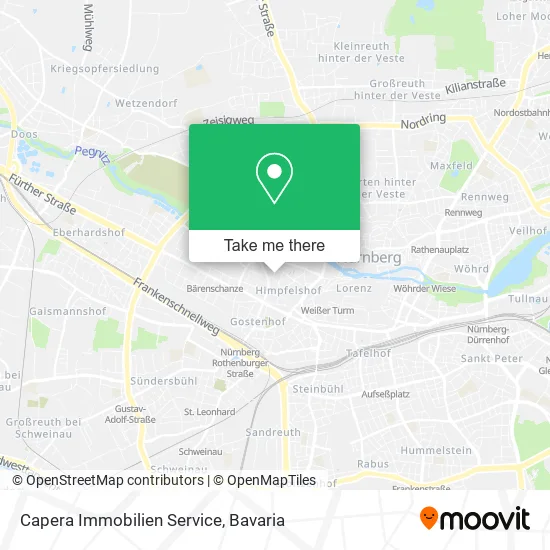 Карта Capera Immobilien Service