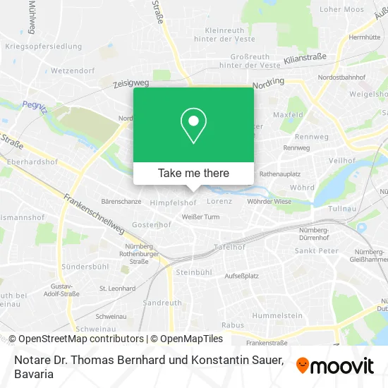 Карта Notare Dr. Thomas Bernhard und Konstantin Sauer