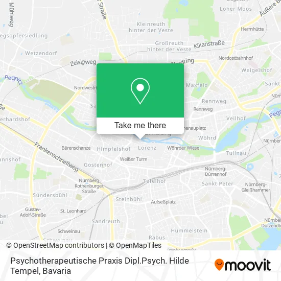 Карта Psychotherapeutische Praxis Dipl.Psych. Hilde Tempel