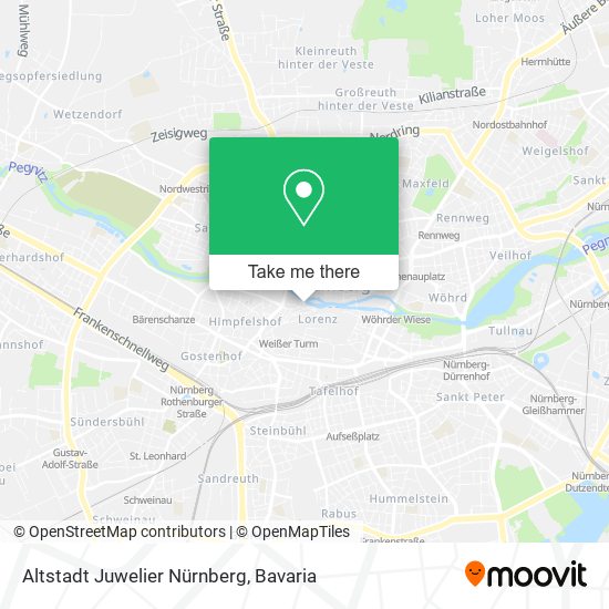 Altstadt Juwelier Nürnberg map