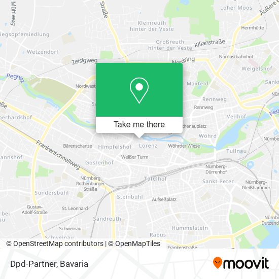 Карта Dpd-Partner