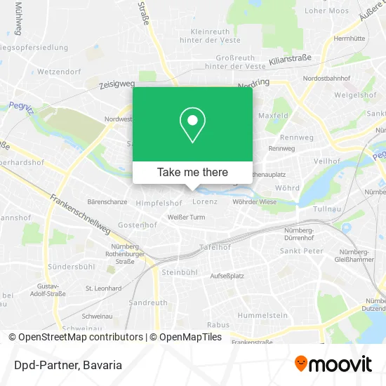 Карта Dpd-Partner