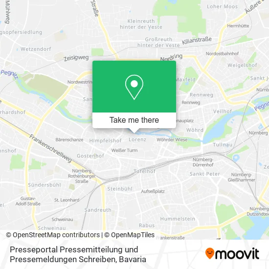 Карта Presseportal Pressemitteilung und Pressemeldungen Schreiben