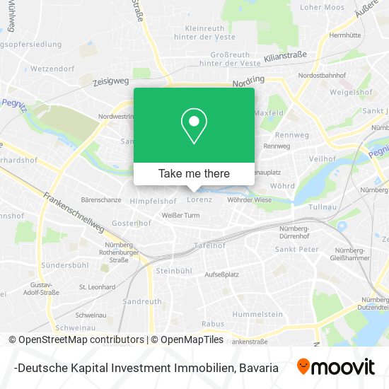 -Deutsche Kapital Investment Immobilien map