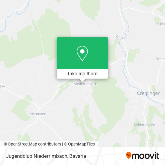 Jugendclub Niederrimbach map