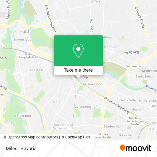 Карта Milesi