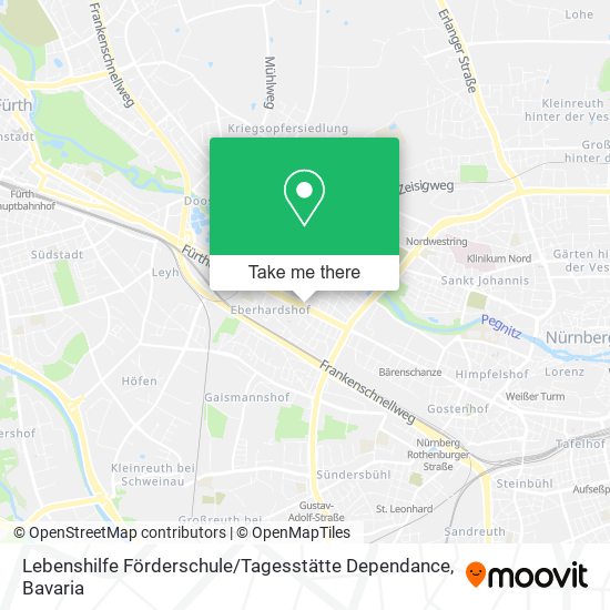 Lebenshilfe Förderschule / Tagesstätte Dependance map