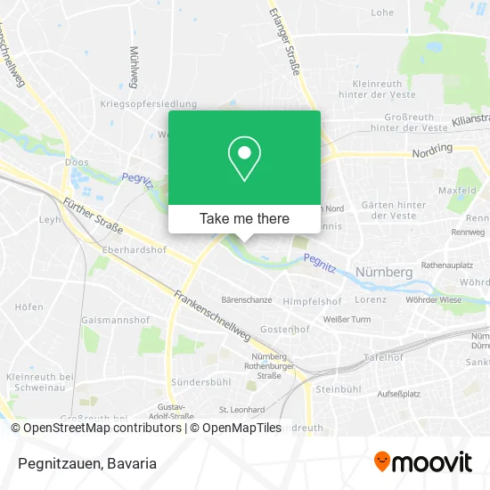 Карта Pegnitzauen