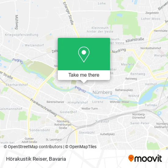 Карта Hörakustik Reiser