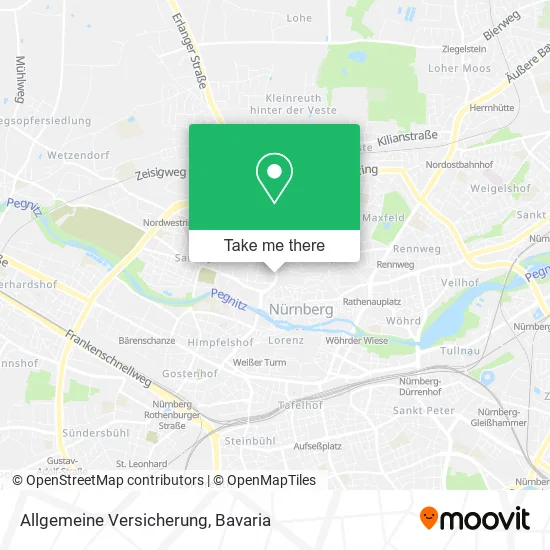 Карта Allgemeine Versicherung