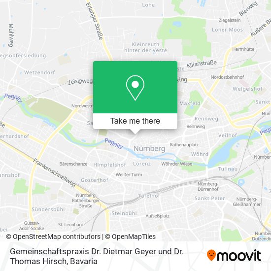 Gemeinschaftspraxis Dr. Dietmar Geyer und Dr. Thomas Hirsch map