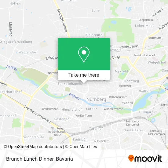 Карта Brunch Lunch Dinner