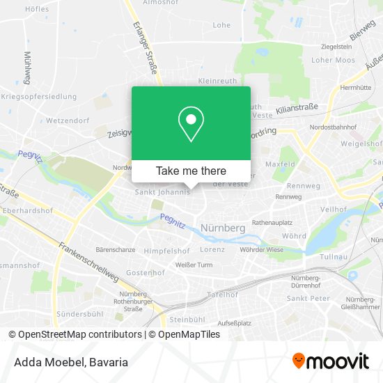 Карта Adda Moebel