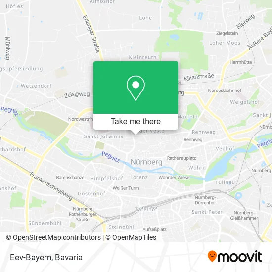 Карта Eev-Bayern