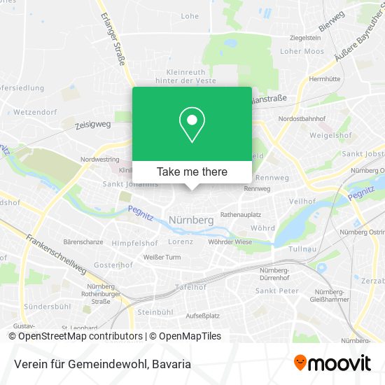 Verein für Gemeindewohl map