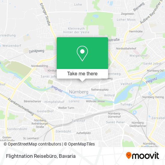 Flightnation Reisebüro map