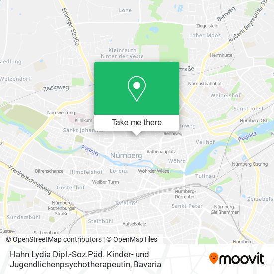 Hahn Lydia Dipl.-Soz.Päd. Kinder- und Jugendlichenpsychotherapeutin map