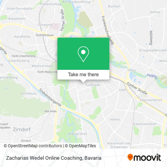 Zacharias Wedel Online Coaching map