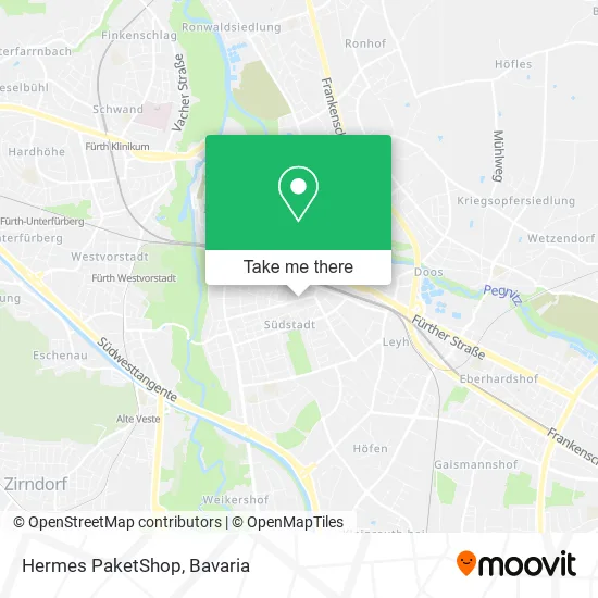 Карта Hermes PaketShop