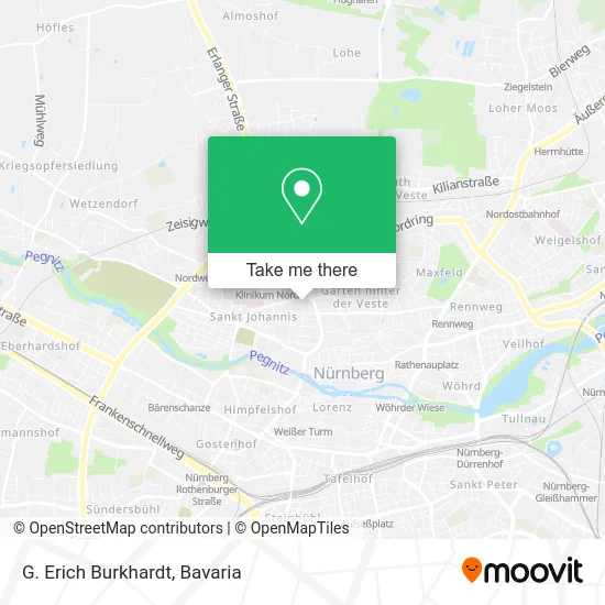 Карта G. Erich Burkhardt