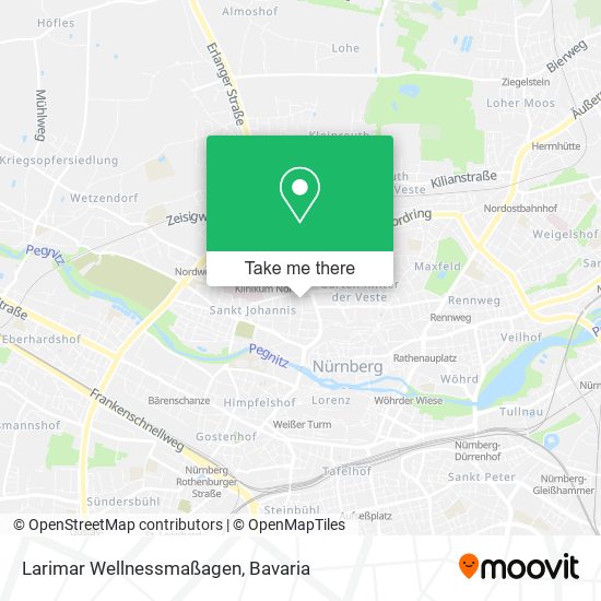 Larimar Wellnessmaßagen map