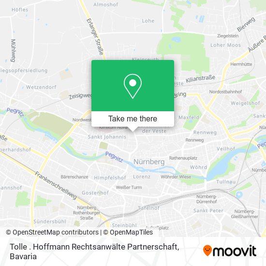 Tolle . Hoffmann Rechtsanwälte Partnerschaft map