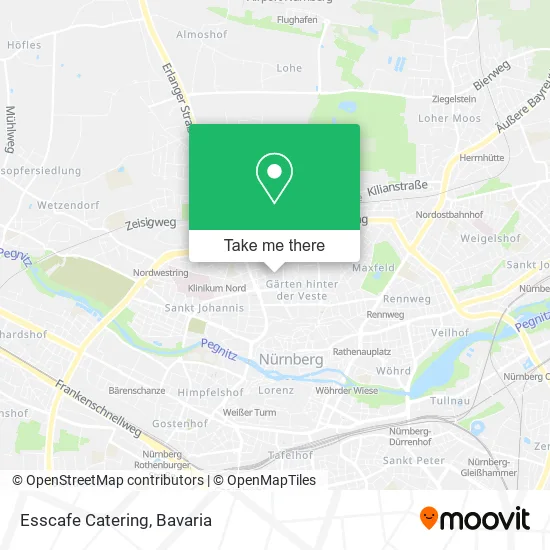 Карта Esscafe Catering