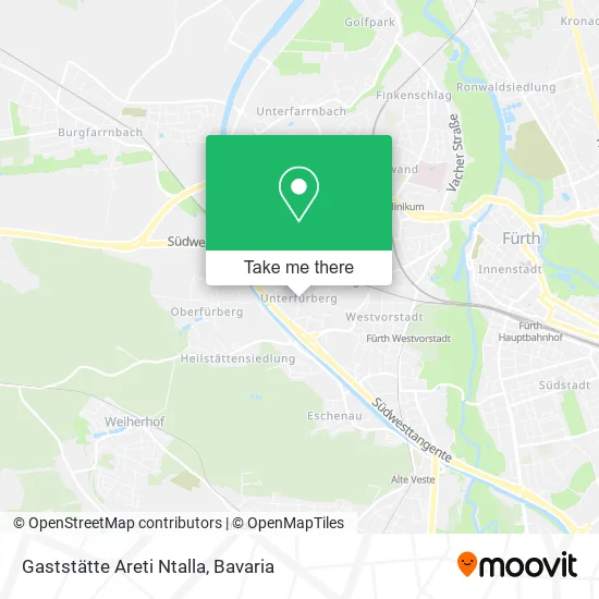 Карта Gaststätte Areti Ntalla