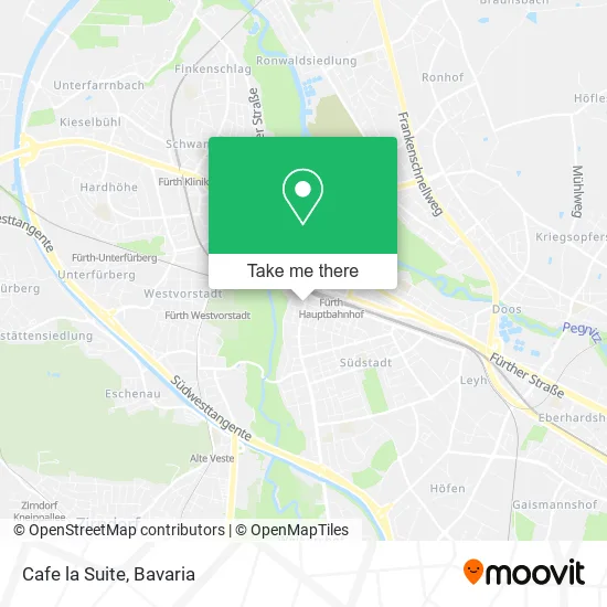 Карта Cafe la Suite