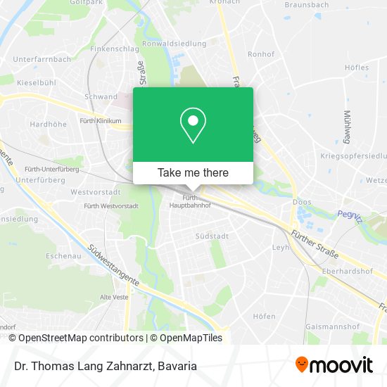 Dr. Thomas Lang Zahnarzt map