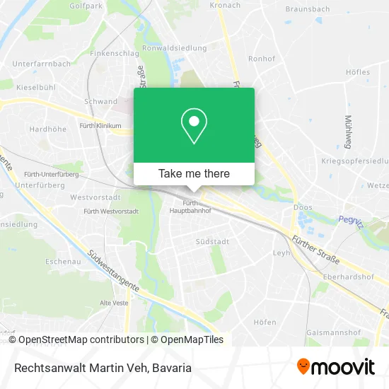 Карта Rechtsanwalt Martin Veh