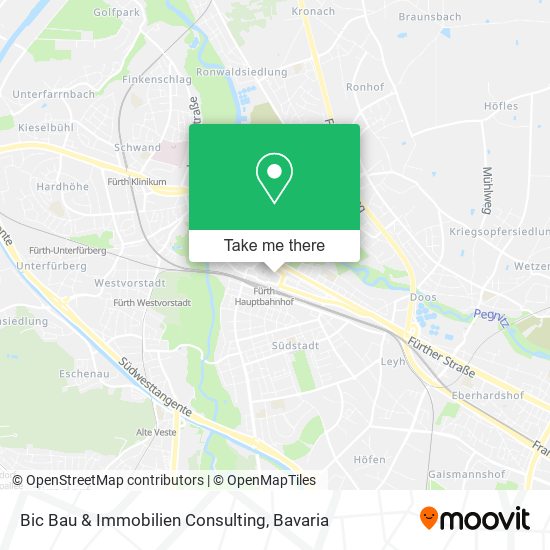 Bic Bau & Immobilien Consulting map