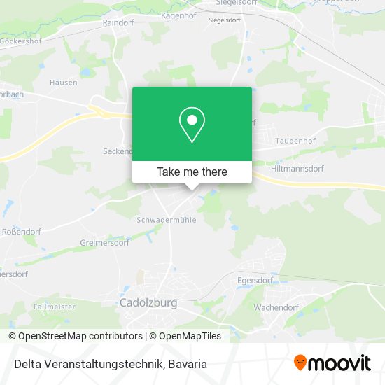 Delta Veranstaltungstechnik map