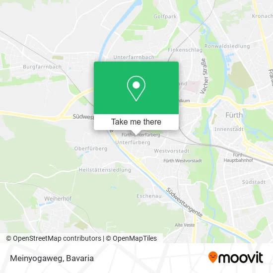 Карта Meinyogaweg