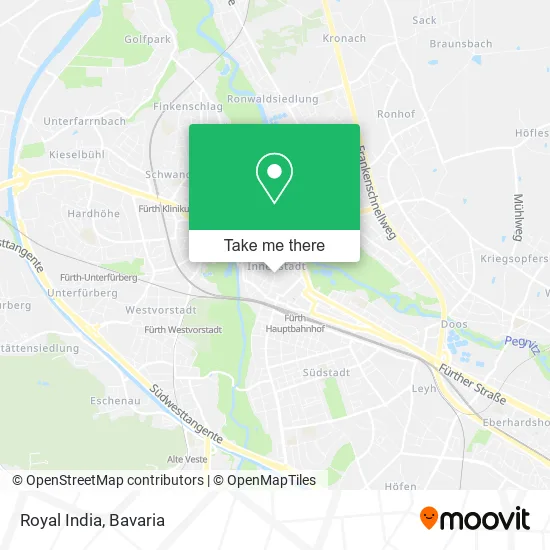 Карта Royal India