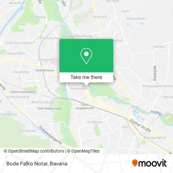 Карта Bode Falko Notar