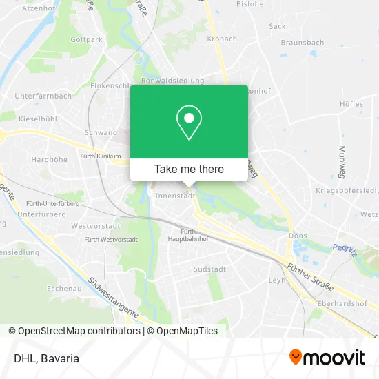 Карта DHL