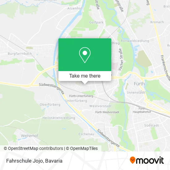 Карта Fahrschule Jojo