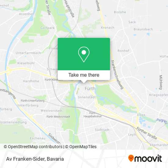 Карта Av Franken-Sider