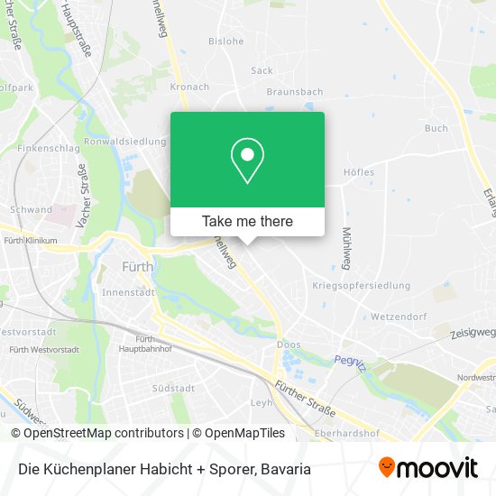 Die Küchenplaner Habicht + Sporer map