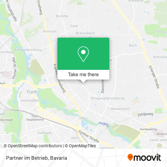 Карта Partner im Betrieb