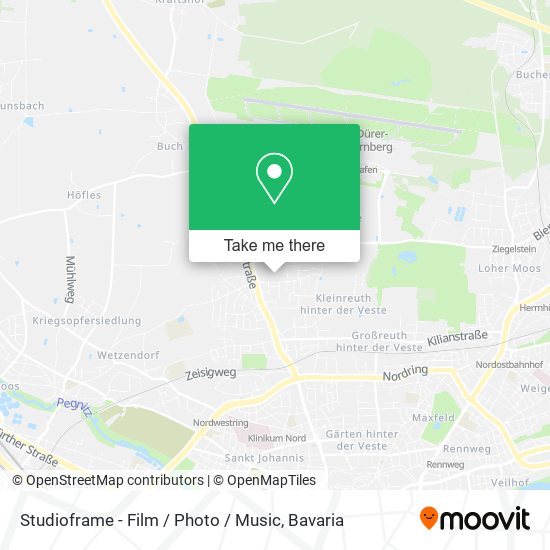 Studioframe - Film / Photo / Music map