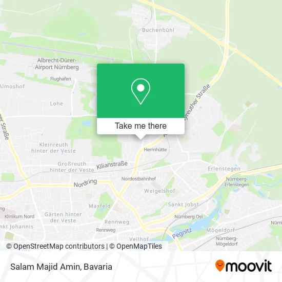 Salam Majid Amin map