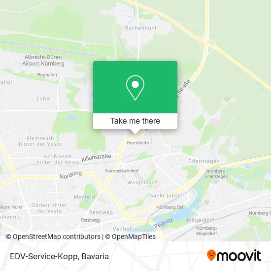 Карта EDV-Service-Kopp