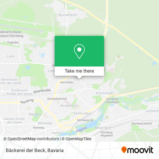 Bäckerei der Beck map