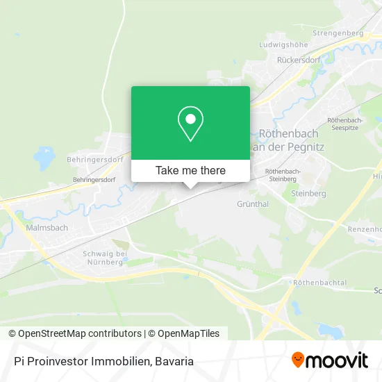 Карта Pi Proinvestor Immobilien